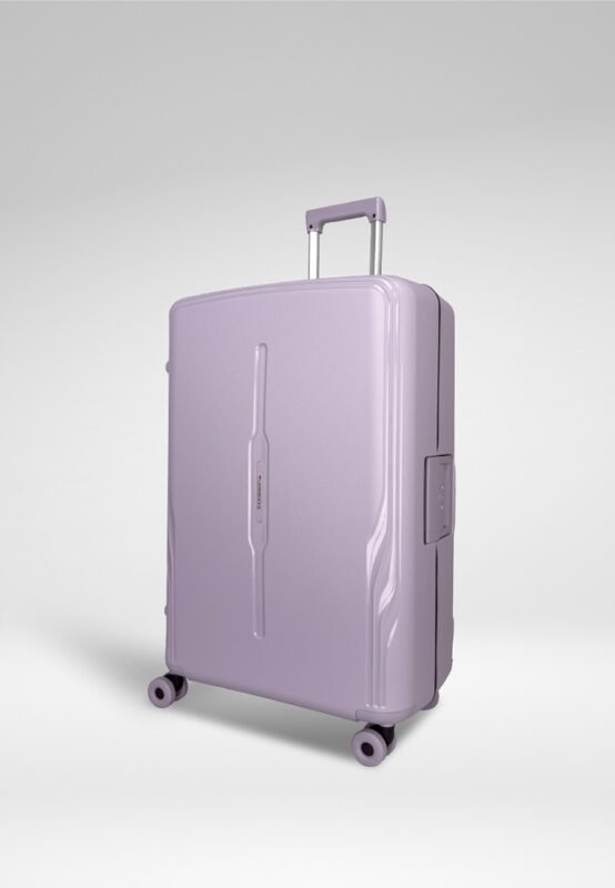 3-Point Lock Polypropylene Spinner 24-inch in Lilac, view 2