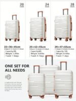 Aero Lite 20-inch carry-on suitcase in Beige, view 2