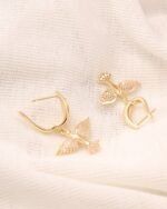 Angel Wing Necklace & Earring Set, view 4