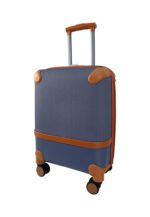 Denim Polycarbonate Cabin Spinner 20-inch in Denim Blue, view 3