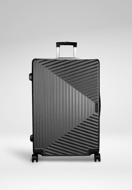 Ergonomic-Handle Hardshell Spinner 24-inch in Charcoal Grey, view 1