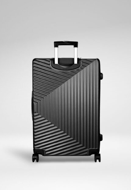 Ergonomic-Handle Hardshell Spinner 24-inch in Charcoal Grey, view 2