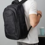 Everyday Zip Backpack in Black, view 1