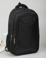 Everyday Zip Backpack in Black, view 4