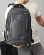Everyday Zip Backpack in Grey, view 1
