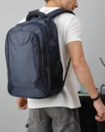 Everyday Zip Backpack in Navy, view 2