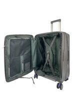 Front-Opening Polycarbonate Spinner in Black, view 2