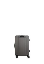Gunmetal Polycarbonate Cabin Luggage in Gunmetal, view 4