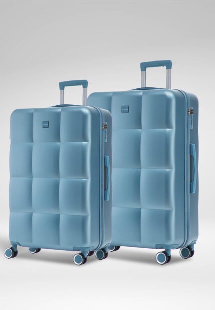 Hardshell 2-Piece Luggage Set 20-inch and 24-inch in Light Blue, view 1