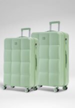 Hardshell 2-Piece Luggage Set 20-inch and 24-inch in Light Green, view 1