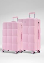 Hardshell 2-Piece Luggage Set 20-inch and 24-inch in Pink, view 1