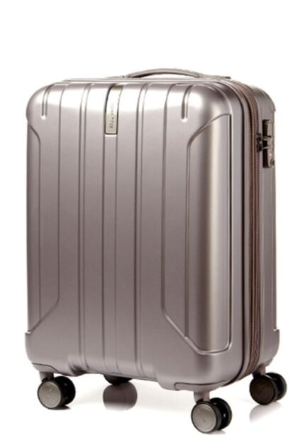 Matte Hardshell Carry-On Spinner 20-inch in Matte Silver, view 1