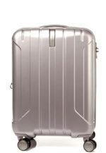 Matte Hardshell Carry-On Spinner 20-inch in Matte Silver, view 2