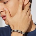 Metal Accent Buckle Bracelet, view 1