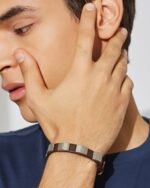 Metal Accent Buckle Bracelet, view 1