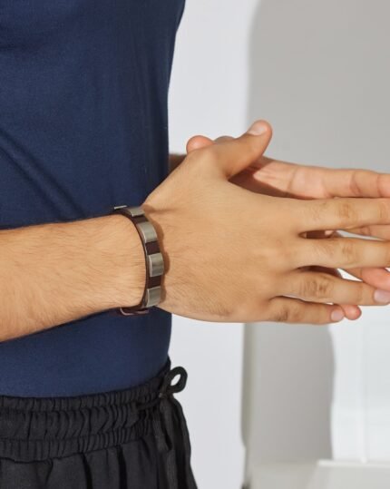 Metal Accent Buckle Bracelet, view 2