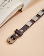 Metal Accent Buckle Bracelet, view 6