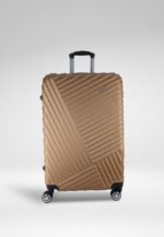 Metallic Hardshell Luggage Set 20-inch and 28-inch in Gold, view 2