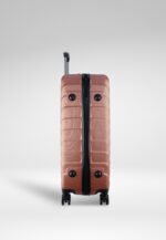 Metallic Hardshell Luggage Set 20-inch and 28-inch in Rose Gold, view 5