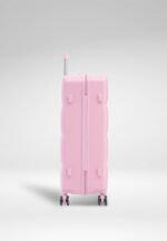 Pastel 3-Piece Hardshell Luggage Set in Pink, view 5