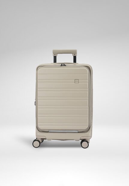 Polycarbonate Carry-On with USB Port 20-inch in Moon Rock Grey, view 1