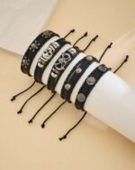 Punk Skull Bracelet Set, view 3