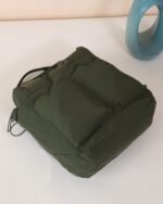 Sage Textured Crossbody with Top Handle in Green, view 5