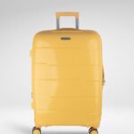 TSA Lock Polypropylene Spinner 24-inch in Yellow, view 1