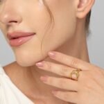 Twisted Knot Open Ring, view 1