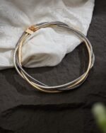 Twisted Layered Chain Choker, view 3